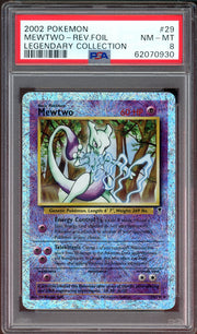PSA 8 MEWTWO REV FOIL LEGENDARY COLLECTION