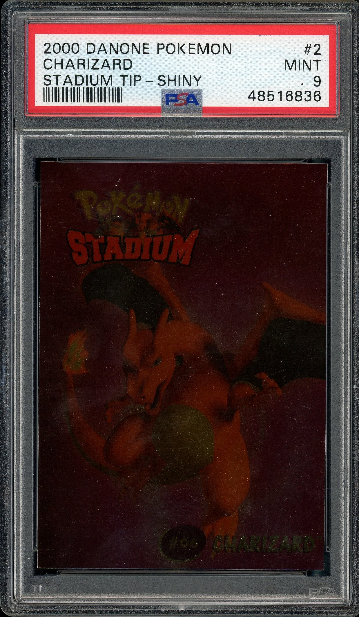 PSA 9 CHARIZARD STADIUM TIP-SHINY