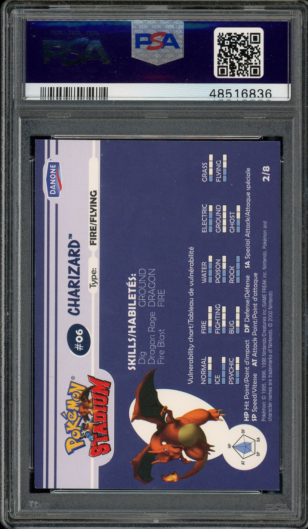 PSA 9 CHARIZARD STADIUM TIP-SHINY