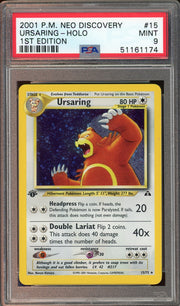 PSA 9 URSARING HOLO NEO DISCOVERY 1ST EDITION