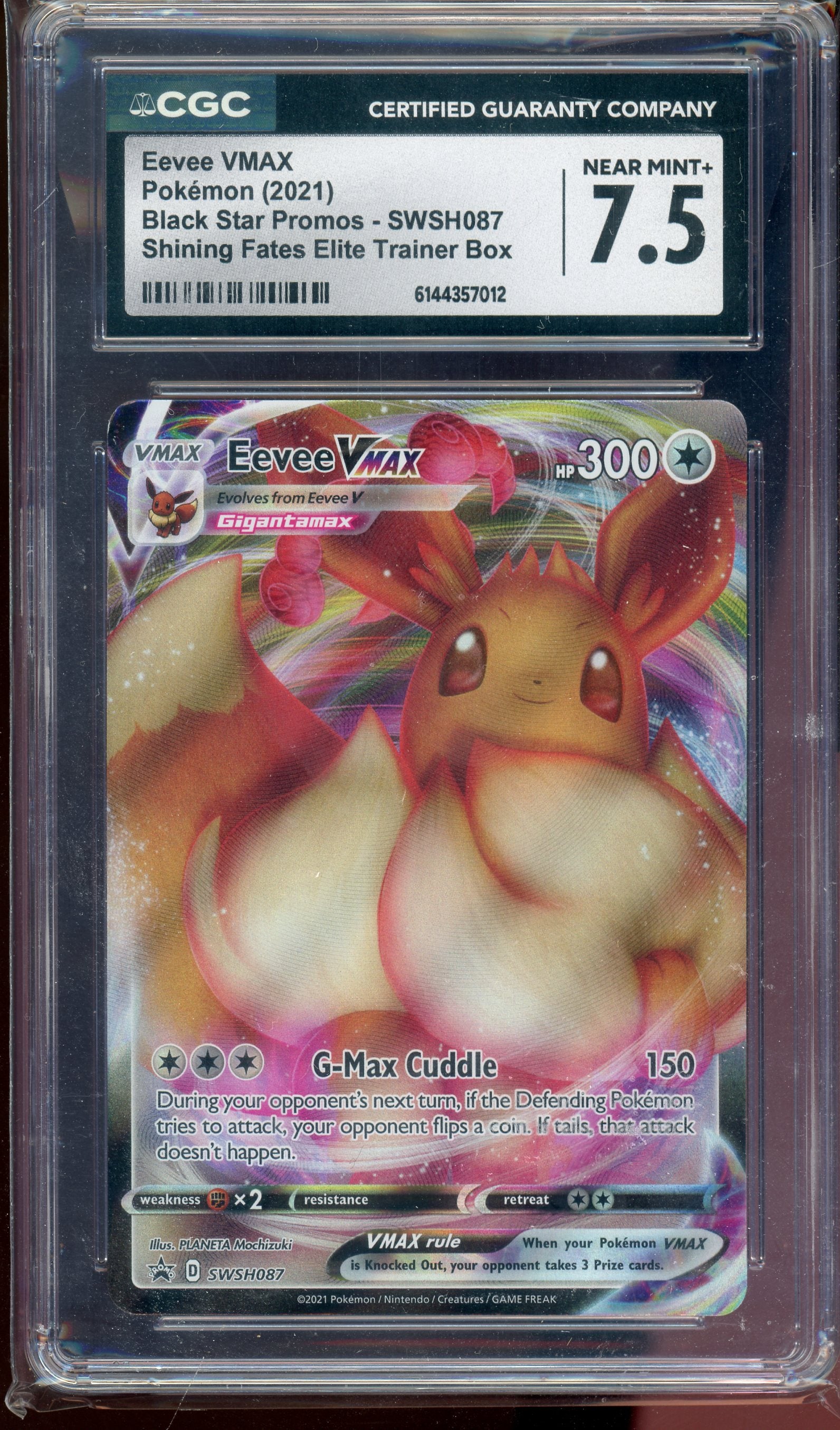 CGC 7.5 EEVEE VMAX PROMO
