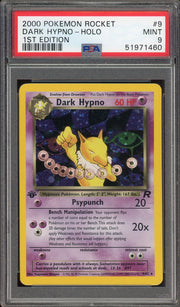 PSA 9 DARK HYPNO HOLO ROCKET 1ST ED