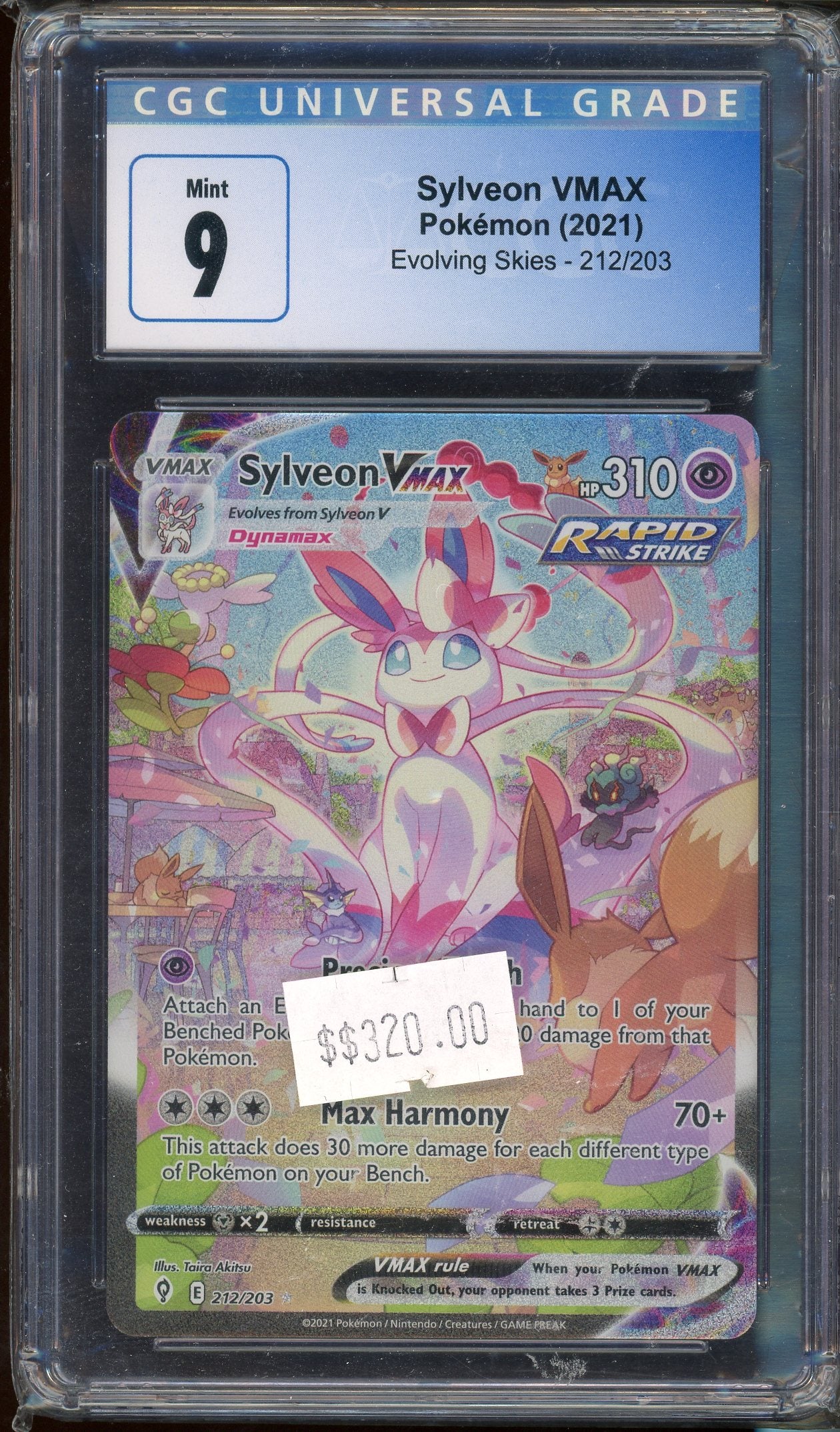 CGC 9 SYLVEON VMAX