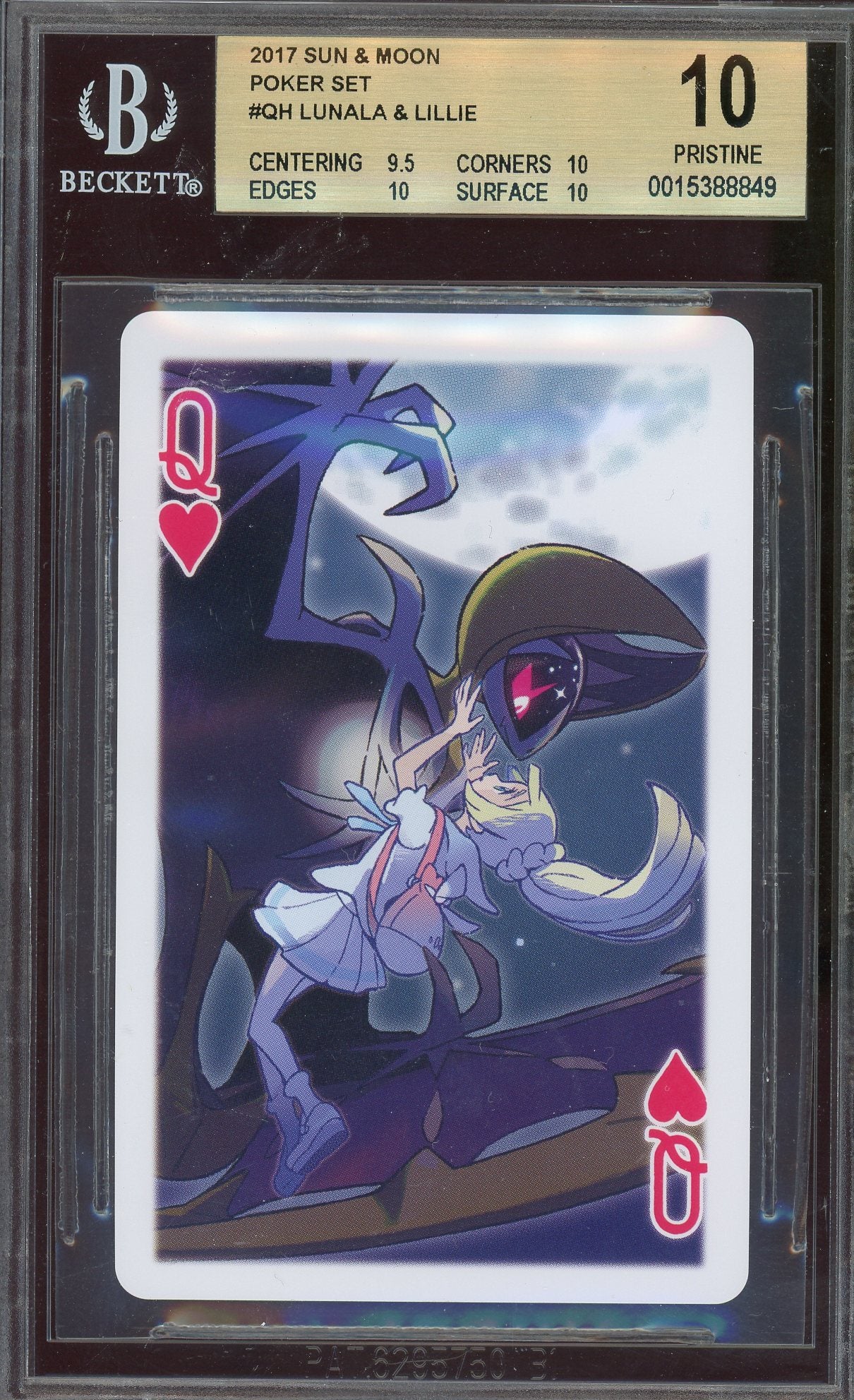 BGS 10 Lunala & Lillie Poker Set