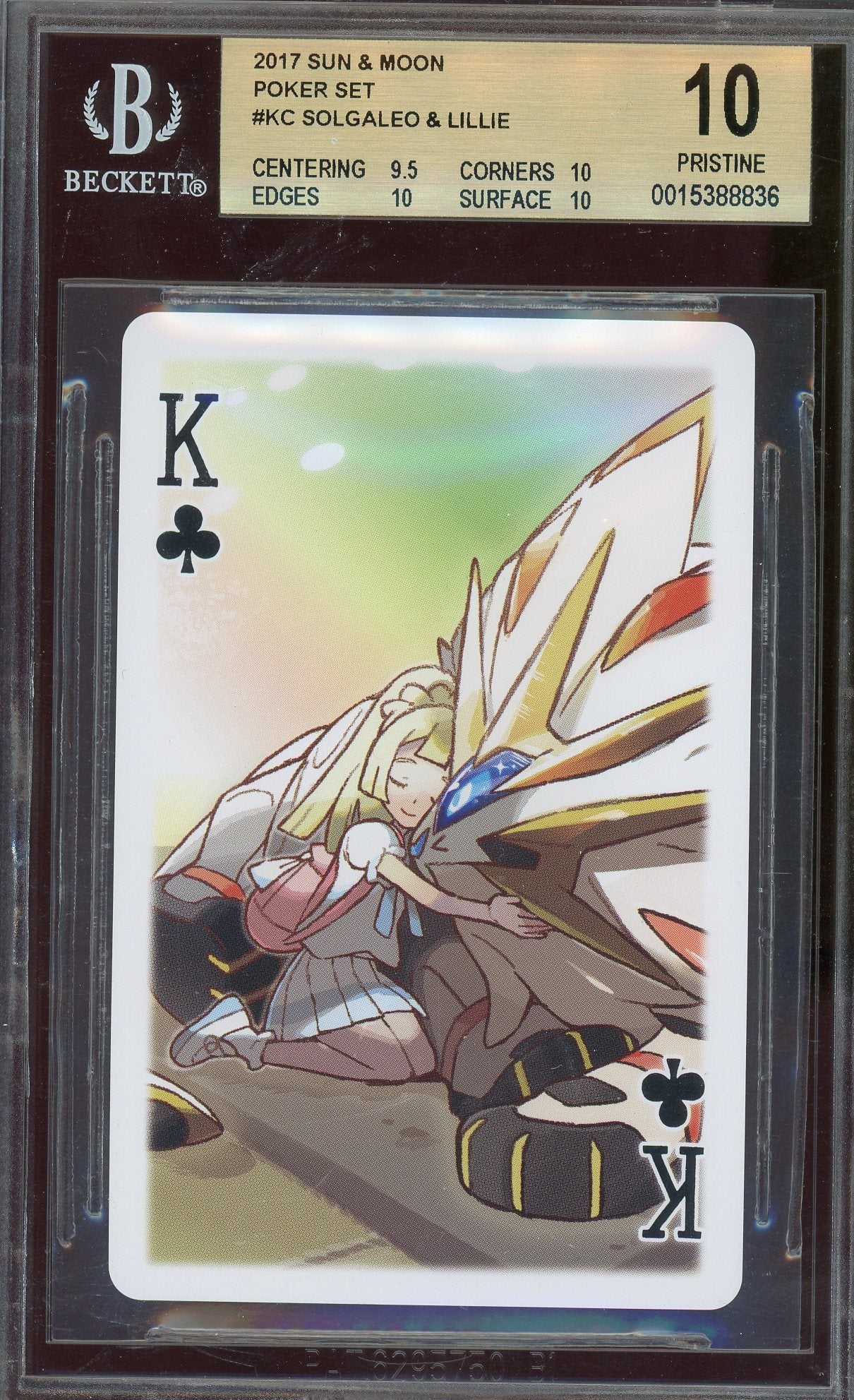 BGS 10 Solgaleo & Lillie Poker Set