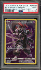 PSA 9 FA/ARMORED MEWTWO SM BLACK STAR PROMO