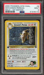 PSA 9 GIOVANNI'S PERSIAN HOLO GYM CHALLENGE 1ST ED