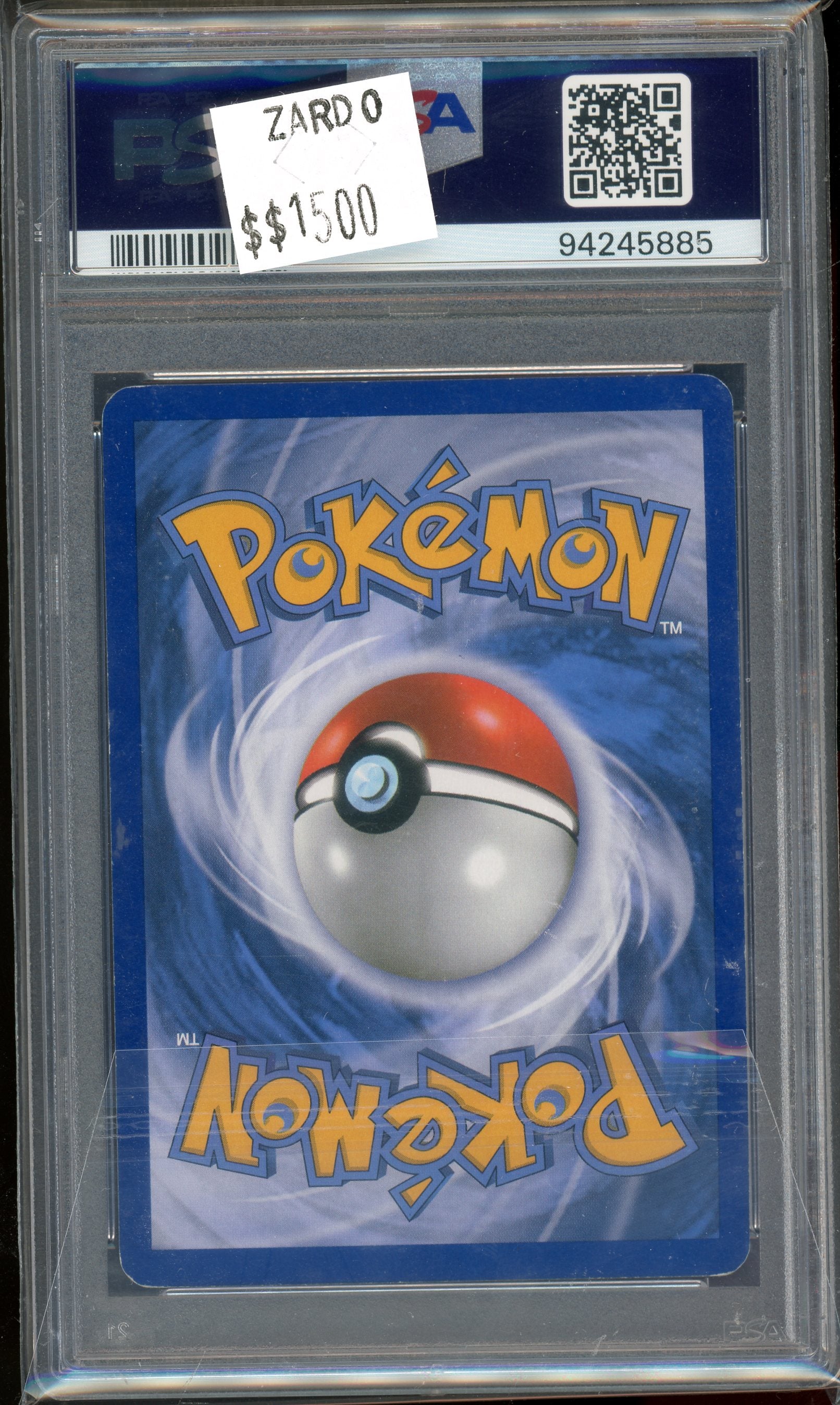 PSA DNA CERT CHARIZARD B&W TOKIYA SIGN