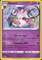 Sylveon Cosmo Holofoil 172 Promo [mewtail swirl] [LP]