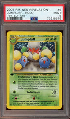 PSA 9 JUMPLUFF HOLO NEO REVELATION 1ST ED
