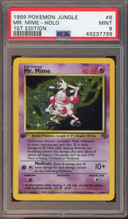 PSA 9 MR. MIME HOLO JUNGLE 1ST ED