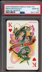 PSA 10 MEGA RAYQUAZA KING OF HEARTS