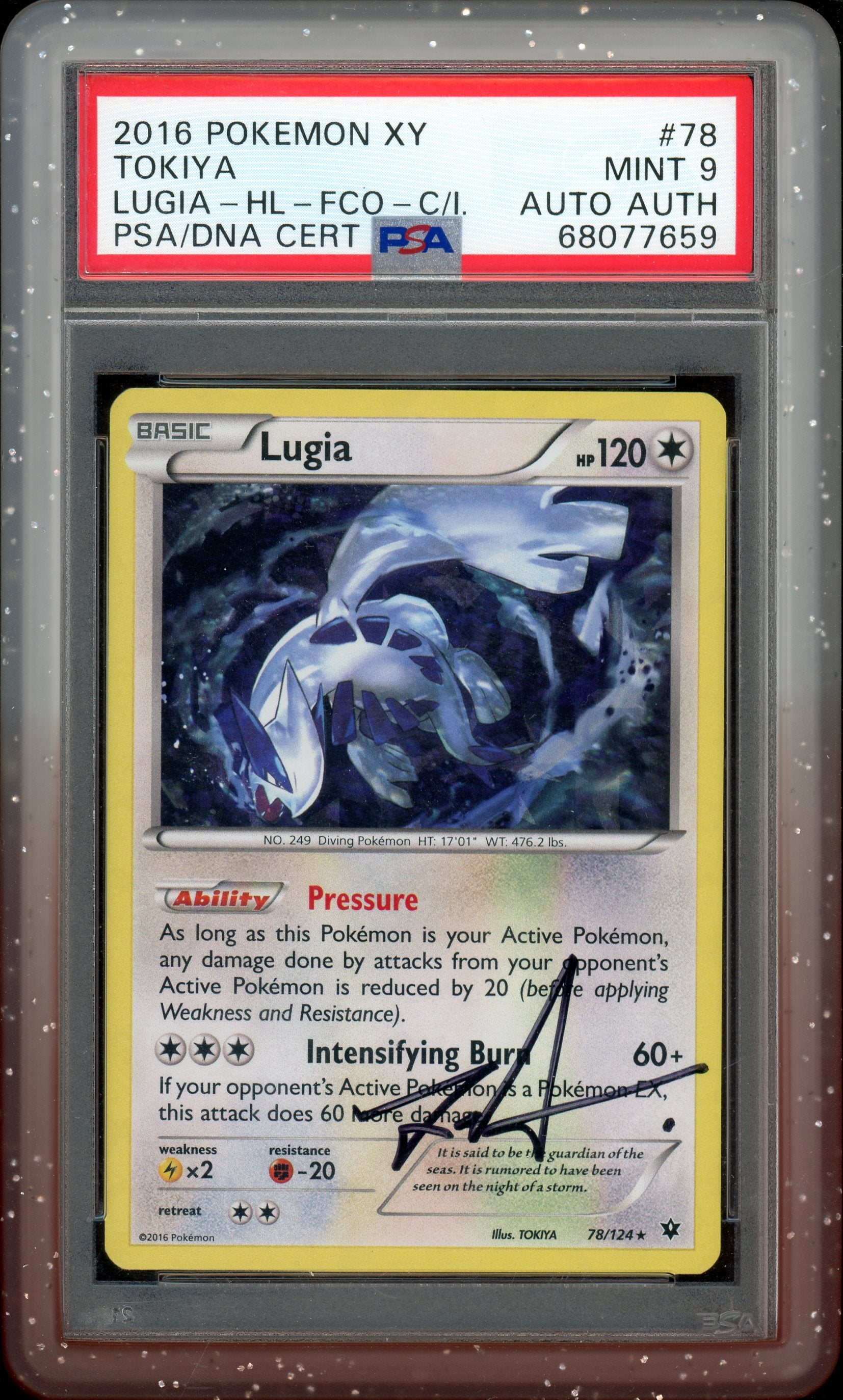 PSA 9 AUTO TOKIYA LUGIA