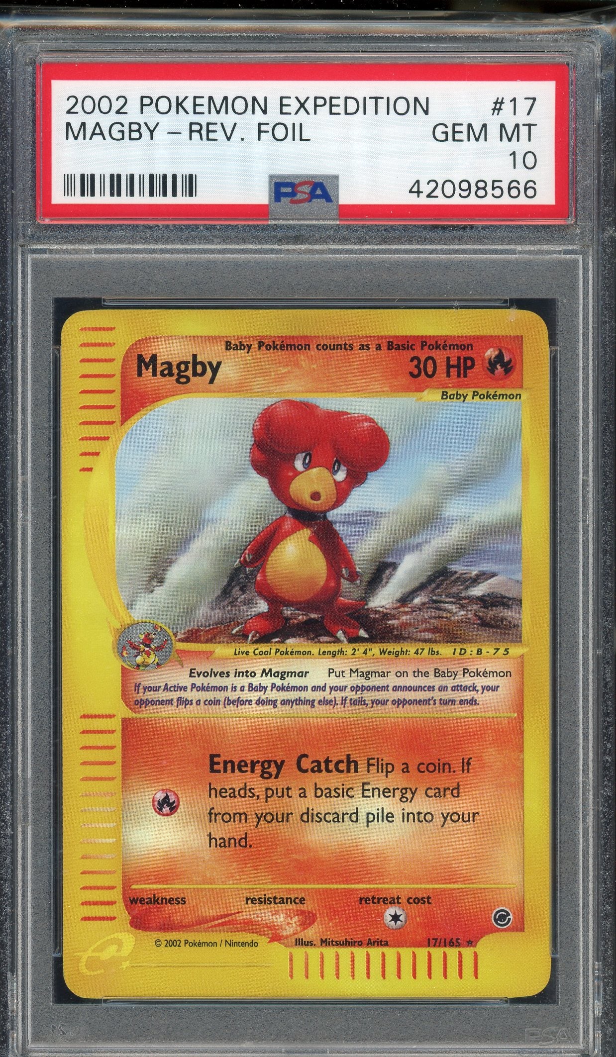 PSA 10 MAGBY-REV. FOIL