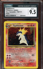CGC 9.5 TYPHLOSION HOLO NEO GENESIS