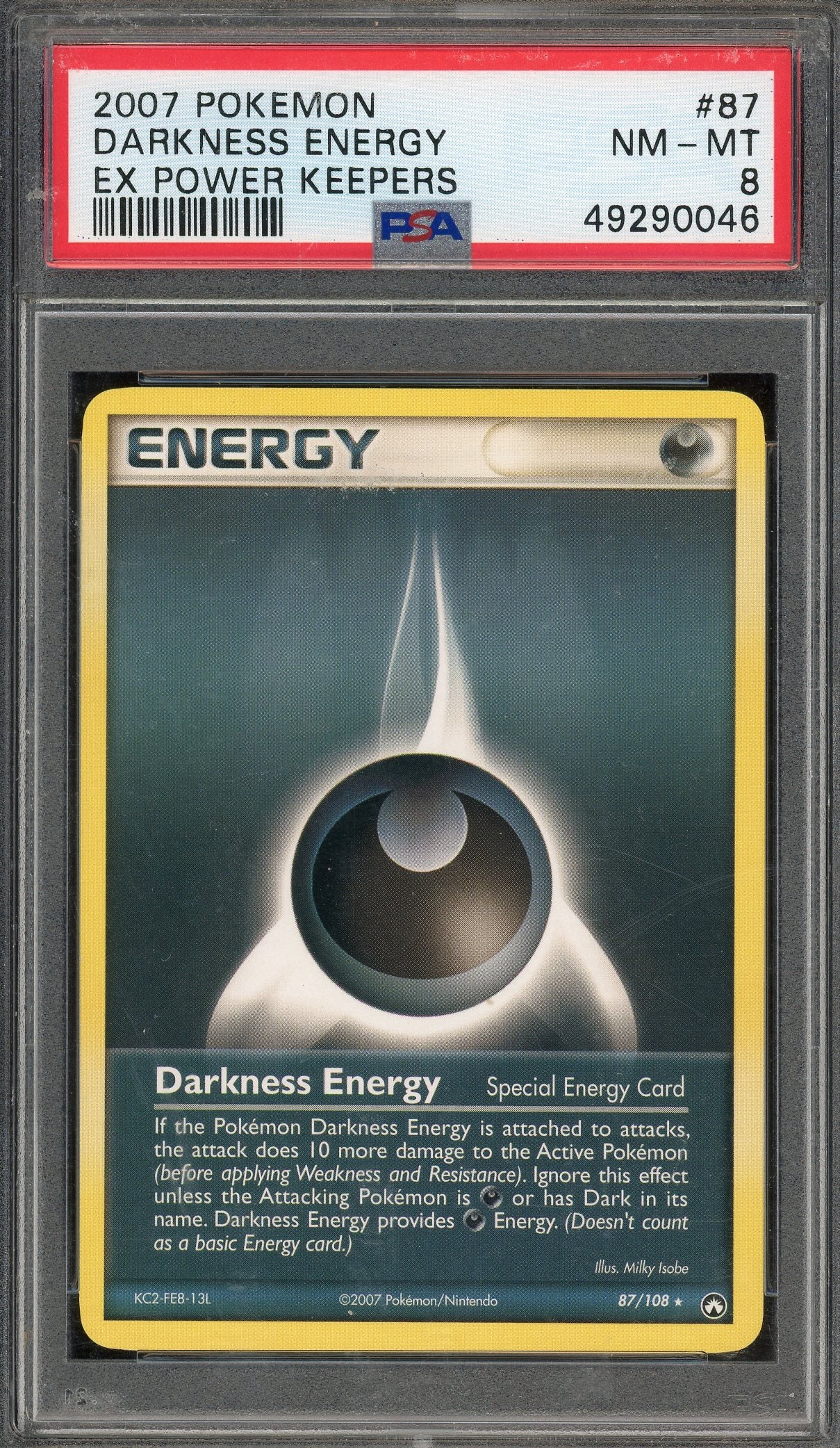 PSA 8 DARKNESS ENERGY