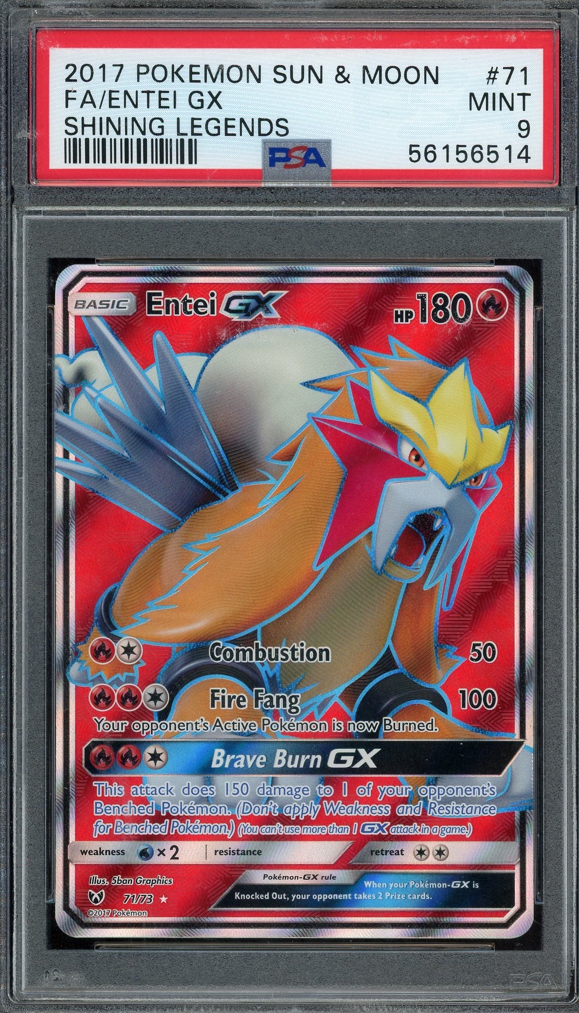 PSA 9 FA/ENTEI GX