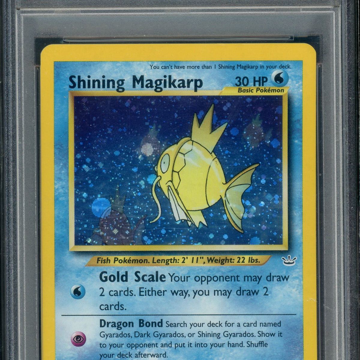 PSA 6 SHINING MAGIKARP-HOLO