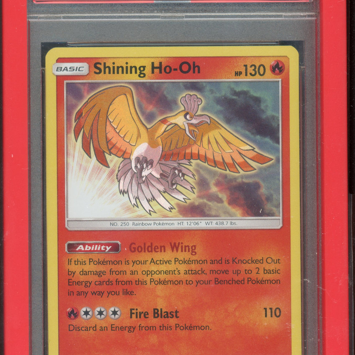 PSA 10 SHINING HO-OH-HOLO PROMO-S.L.ELITE TRNR.BOX PSA 10 SHINING HO-OH-HOLO PROMO-S.L.ELITE TRNR.BOX