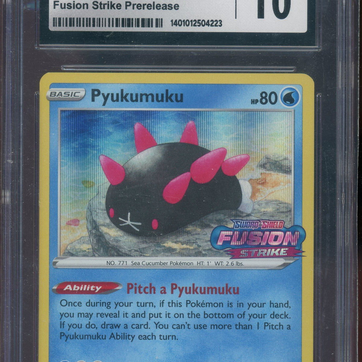 pyukumuku pokemon card Pyukumuku - 47/149 - Sun & Moon