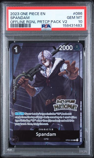 PSA 10 SPANDAM OFFLINE RGNL PRTCP PACK V2