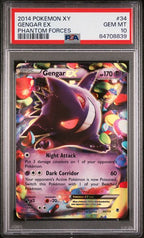 PSA 10 GENGAR EX PHANTOM FORCES