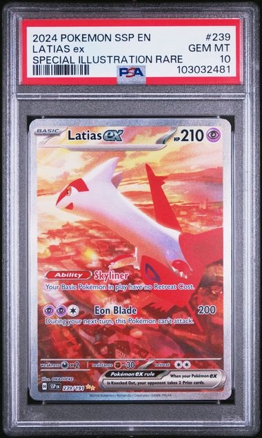 PSA 10 LATIAS EX SPECIAL ILLUSTRATION RARE