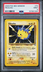 PSA 9 PIKACHU NEO GENESIS
