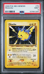 PSA 9 PIKACHU NEO GENESIS
