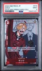 PSA 9 SANJI JAPANESE 25TH ANNIVERSARY
