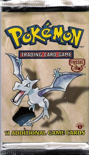 Fossil 1st Edition Booster Pack