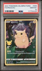 PSA 10 PIKACHU CELEBRATIONS