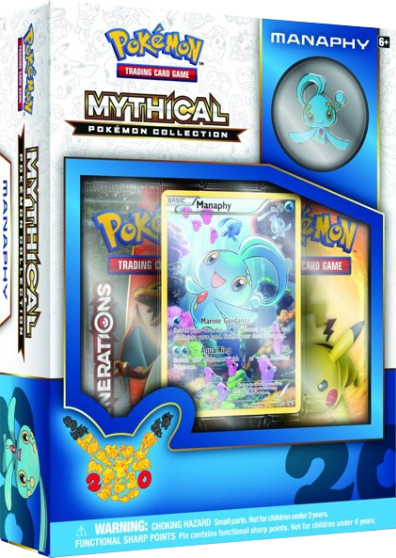 Mythical Manaphy Collection Box