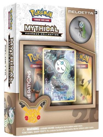 Mythical Meloetta Collection Box