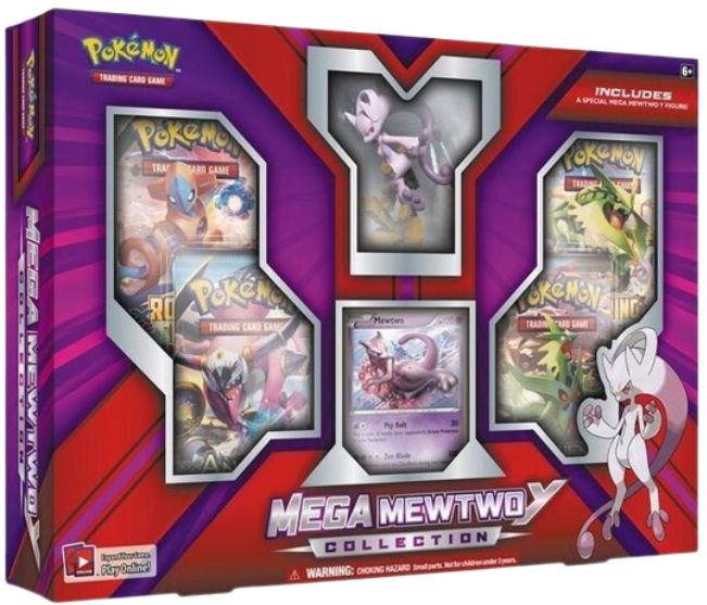 Mega Mewtwo Y Figure Collection Box