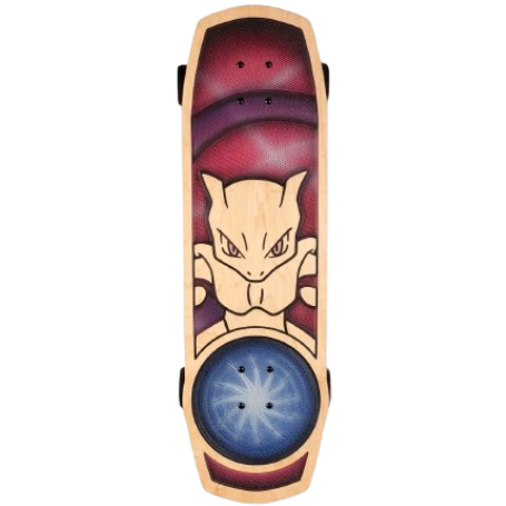 Mewtwo Skateboard - Pokémon Center × Bear Walker