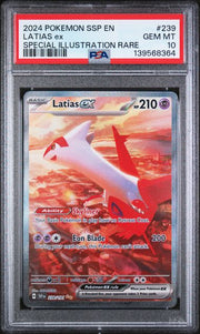 PSA 10 LATIAS EX SIR SURGING SPARKS