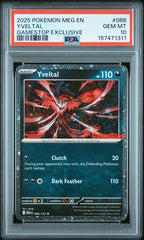 PSA 10 YVELTAL GAMESTOP EXCLUSIVE