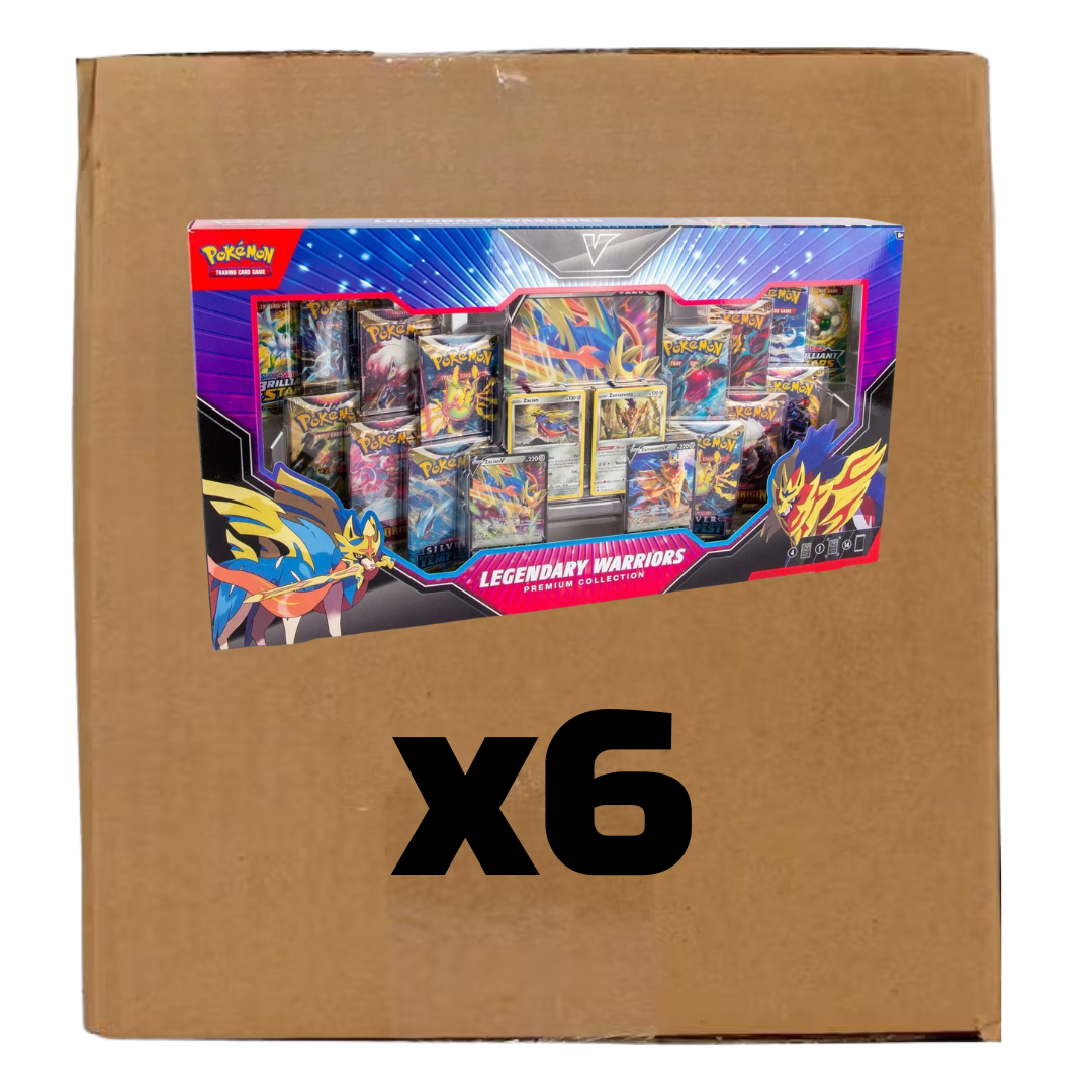 Sealed Case Legendary Warriors Premium Collection Box