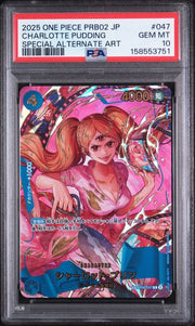 PSA 10 JAPANESE PRB02 CHARLOTTE PUDDING SPECIAL ALTERNATE ART