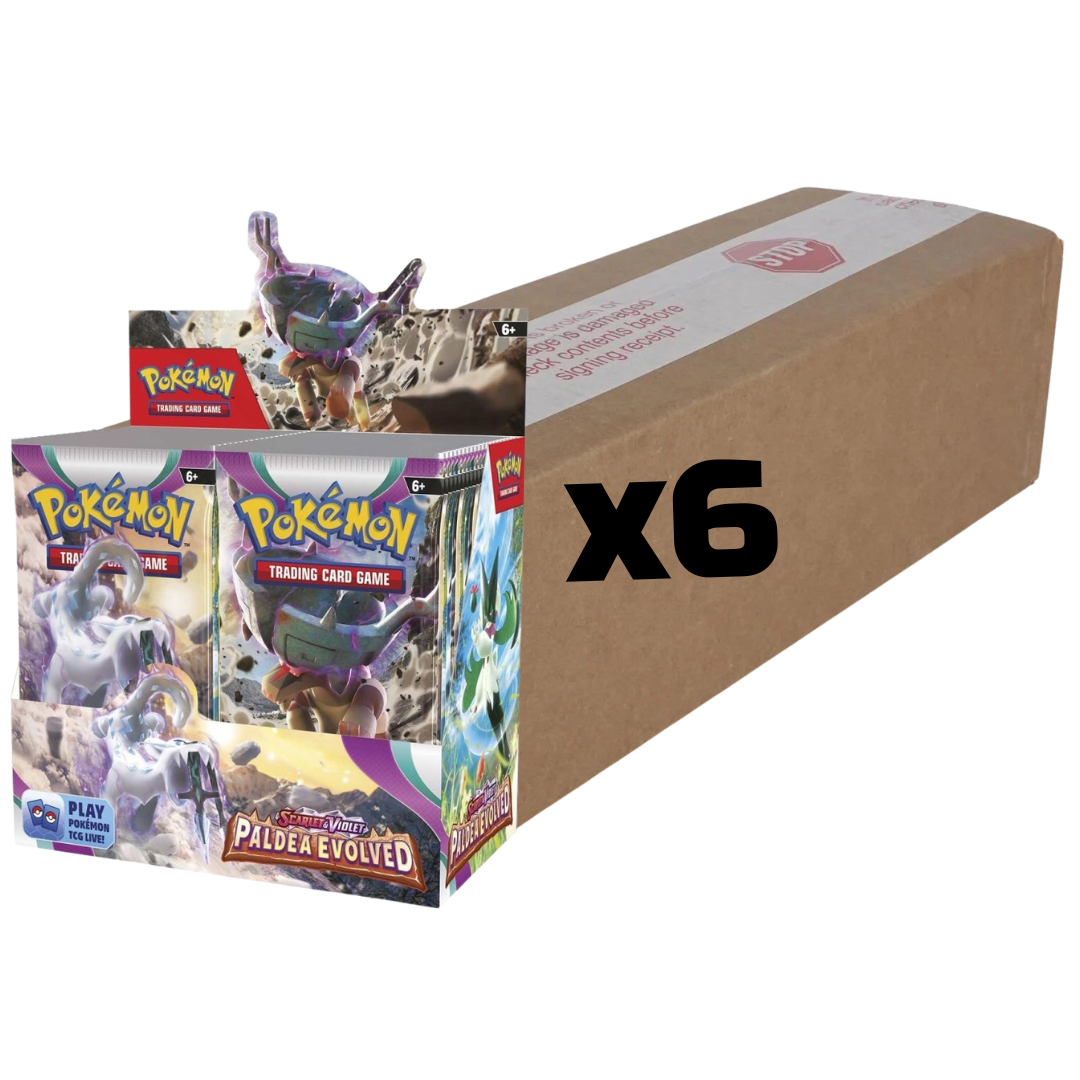 Sealed Case Paldea Evolved Booster Box
