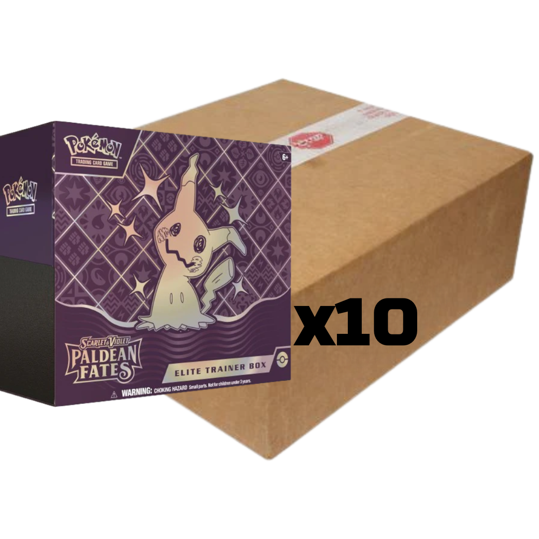 Sealed Case Paldean Fates ETB