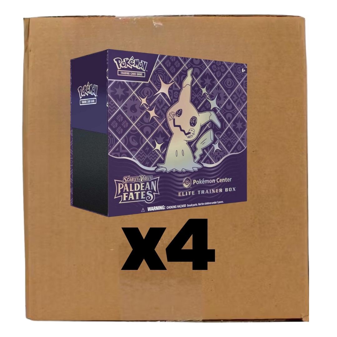 Sealed Case Paldean Fates PC ETB
