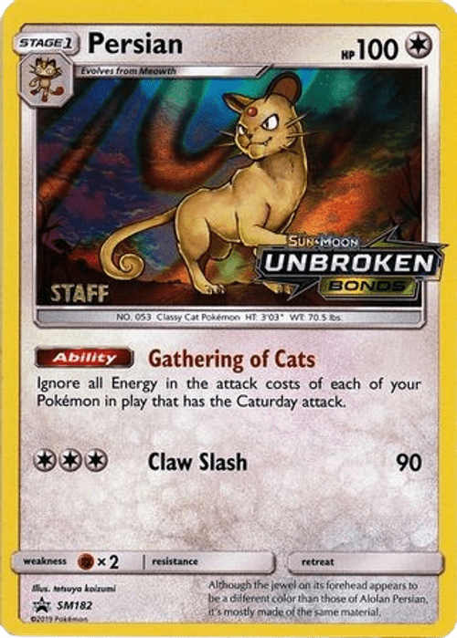 Persian - SM182 - (Staff) Pre-Release Promo - ZardoCards