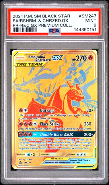 PSA 9 RSHRM. & CHRZRD.GX PROMO