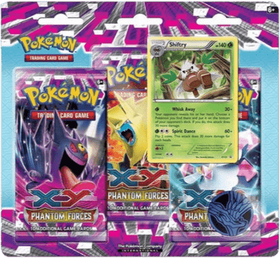 Phantom Forces Shiftry w coin 3-Pack Blister - ZardoCards