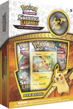 Shining Legends Pikachu Pin Collection