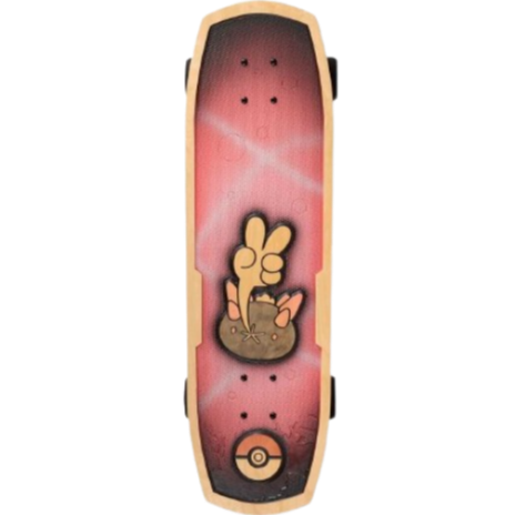 Pyukumuku Skateboard - Pokémon Center × Bear Walker