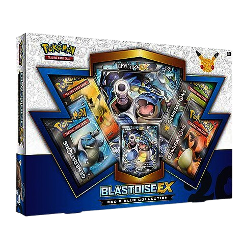 Red & Blue Collection: Blastoise EX Box European Set English