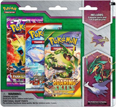 XY 3-pack Blister Mega Latios Pin Collection